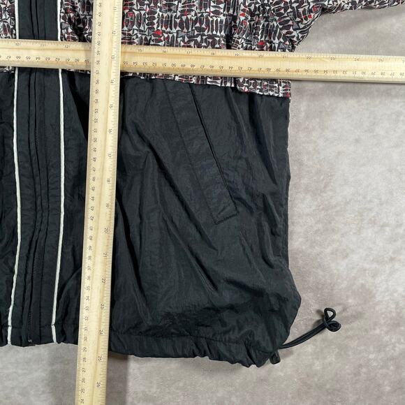 Vintage 90’s Women’s Nike Embroidered Pattern Full Zip Windbreaker Jacket - Picture 4 of 5